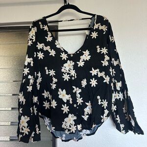 Paradise Now Floral Blouse S
